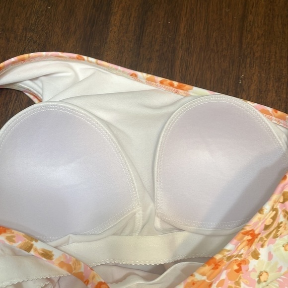 Kona sole peachy floral one shoulder swimsuit - Picture 10 of 12